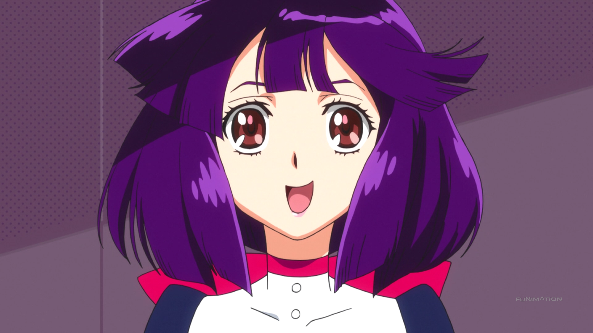 Concrete Revolutio: Choujin Gensou / Episode 1 / Kikko when she is first recruited into the Superhuman Bureau
