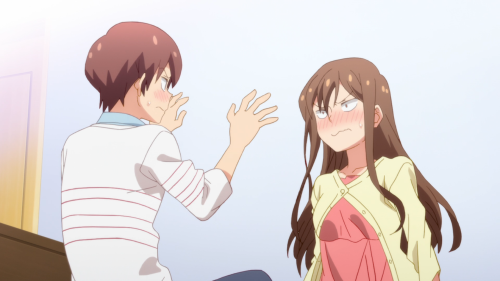 Tsurezure Children / Episode 3 / Chiaki and Kana fighting about moving their relationship forward
